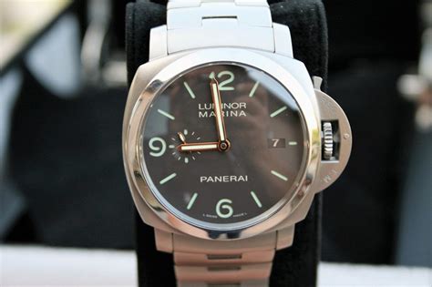 panerai 352 weight|Panerai Luminor Marina 1950, Brown Luminous, REVIEW .